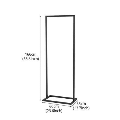 JELIMATE Freestanding Metal Clothing Garment Rack Display Stand for Boutique Bedroom