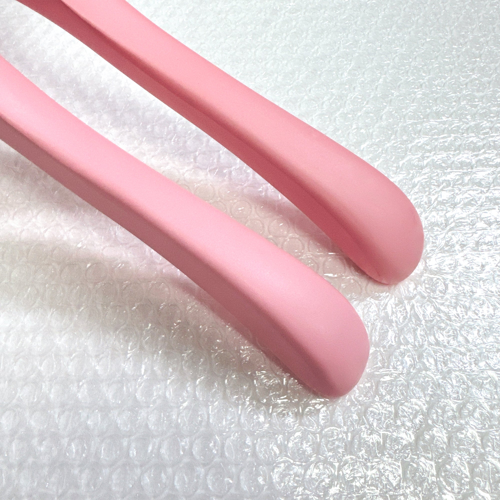 Luxury Pink Wooden Hanger with Non-Slip Clips