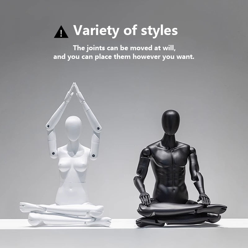 Flexible Model Male / Female / Kids - Posable stylish Full-Body Mannequin | JELIMATE