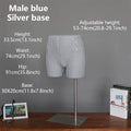 JELIMATE Male & Female Buttocks Mannequin for Underwear Swimwear Shorts Belt Display Stand