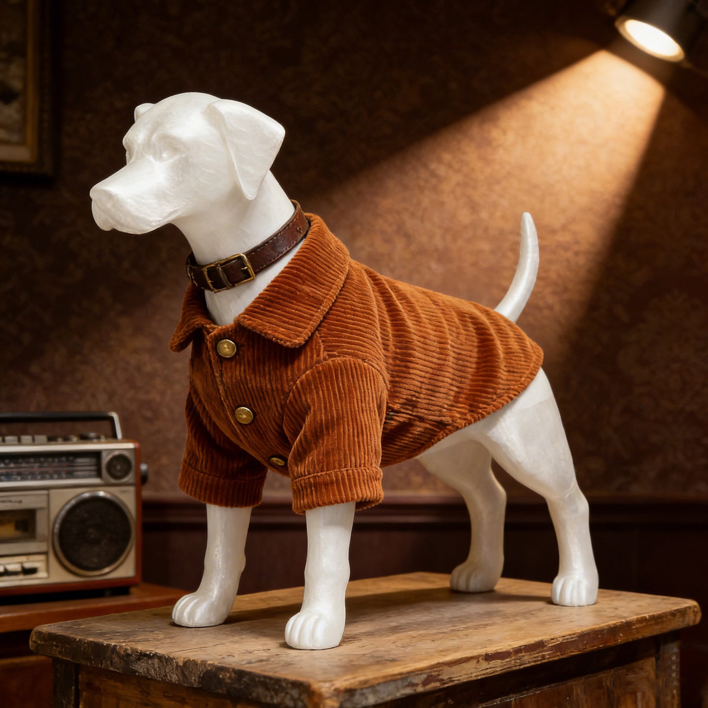 Premium Dog Mannequin Display - Magnetic Detachable Pet Clothing Model