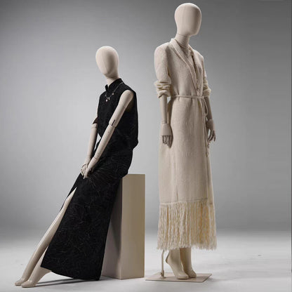 JM0163 Premium Beige Female Full Body Mannequin - 4 Versatile Poses