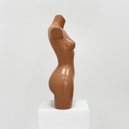 JELIMATE Female Torso Mannequin with Bust & Slim Waist – Lingerie & Swimwear Display Form