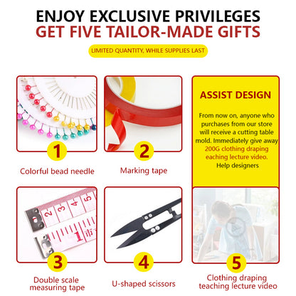 JELIMATE Professional Childrens Adjustable Dress Form (Pin-Insertable & Flocked)