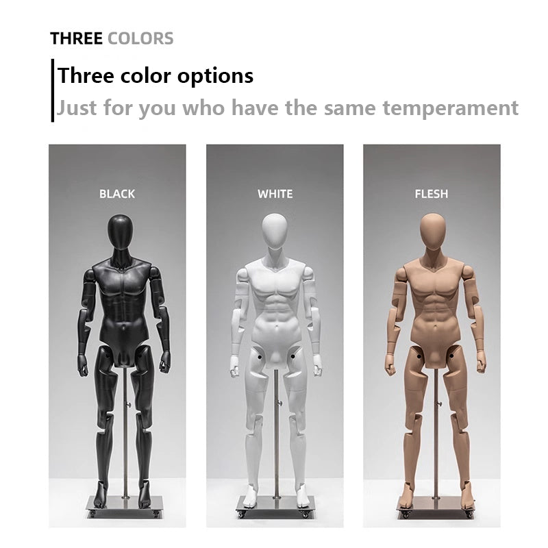 Flexible Model Male/Female/Kids - Posable stylish Full-Body Mannequin | JELIMATE