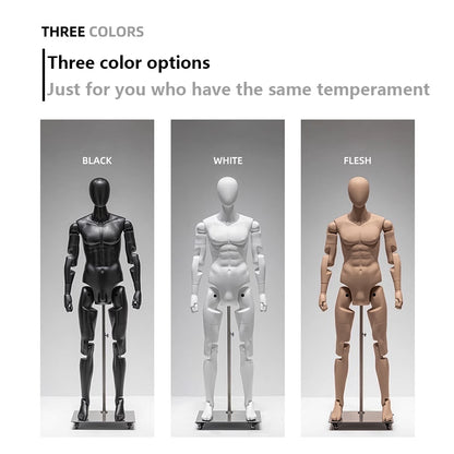 Flexible Model Male/Female/Kids - Posable stylish Full-Body Mannequin | JELIMATE