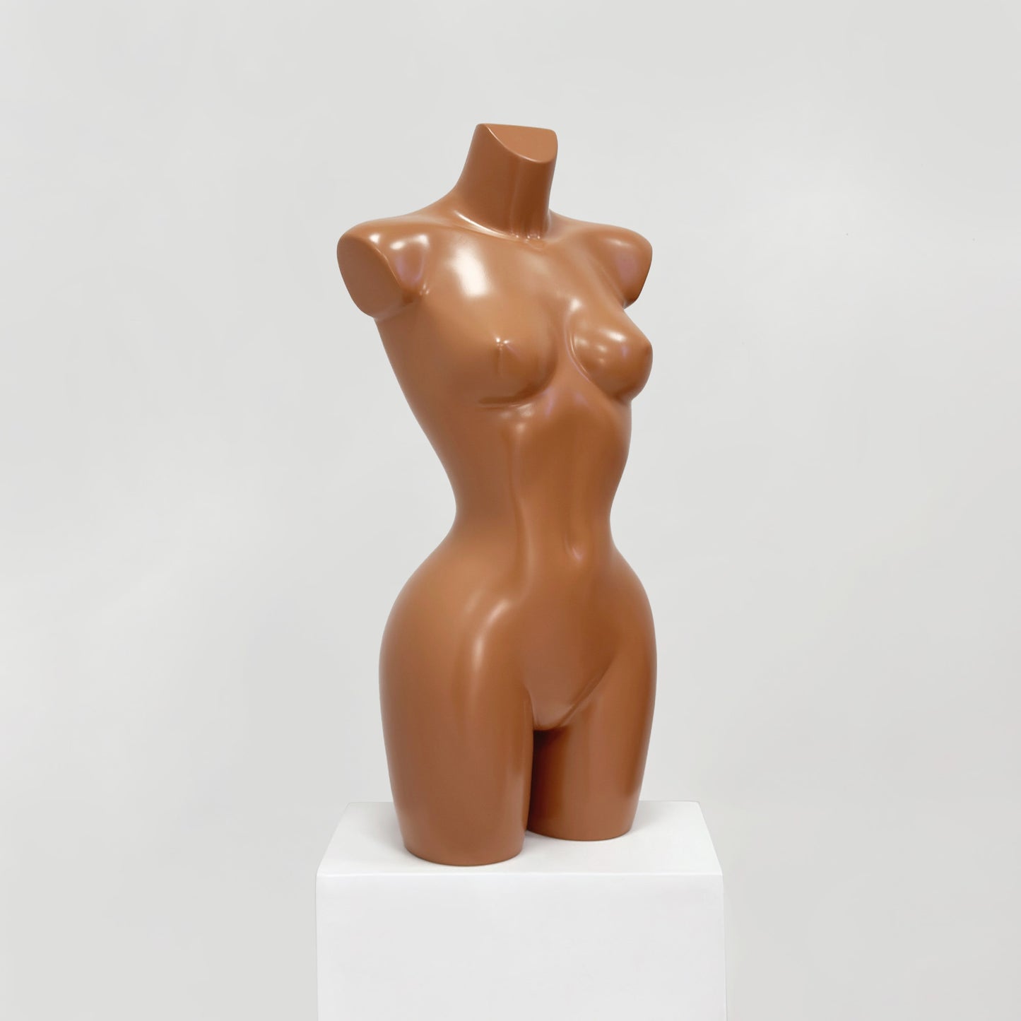 JELIMATE Female Torso Mannequin with Bust & Slim Waist – Lingerie & Swimwear Display Form