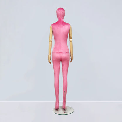 Colorful Female Full Body Mannequin - 71.6" Premium Fiberglass Adjustable Display Mannequin