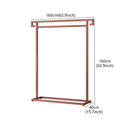 JELIMATE Floor Standing Clothing Display Rack | Boutique Garment Hanger Rack Stand