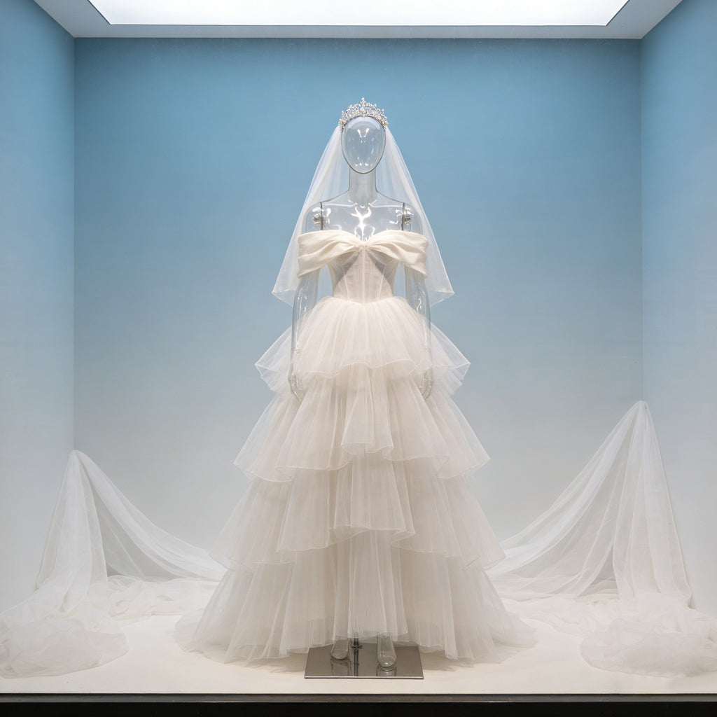Transparent PE Female Mannequin Full Body Display Form - Clothing Retail Boutique