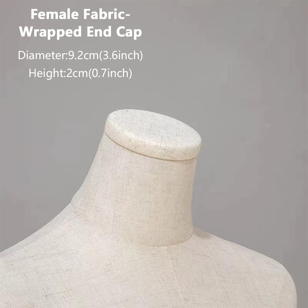 JELIMATE Wooden Mannequin Head Cap | Antique & Flat Top Cover for Display Dress Forms
