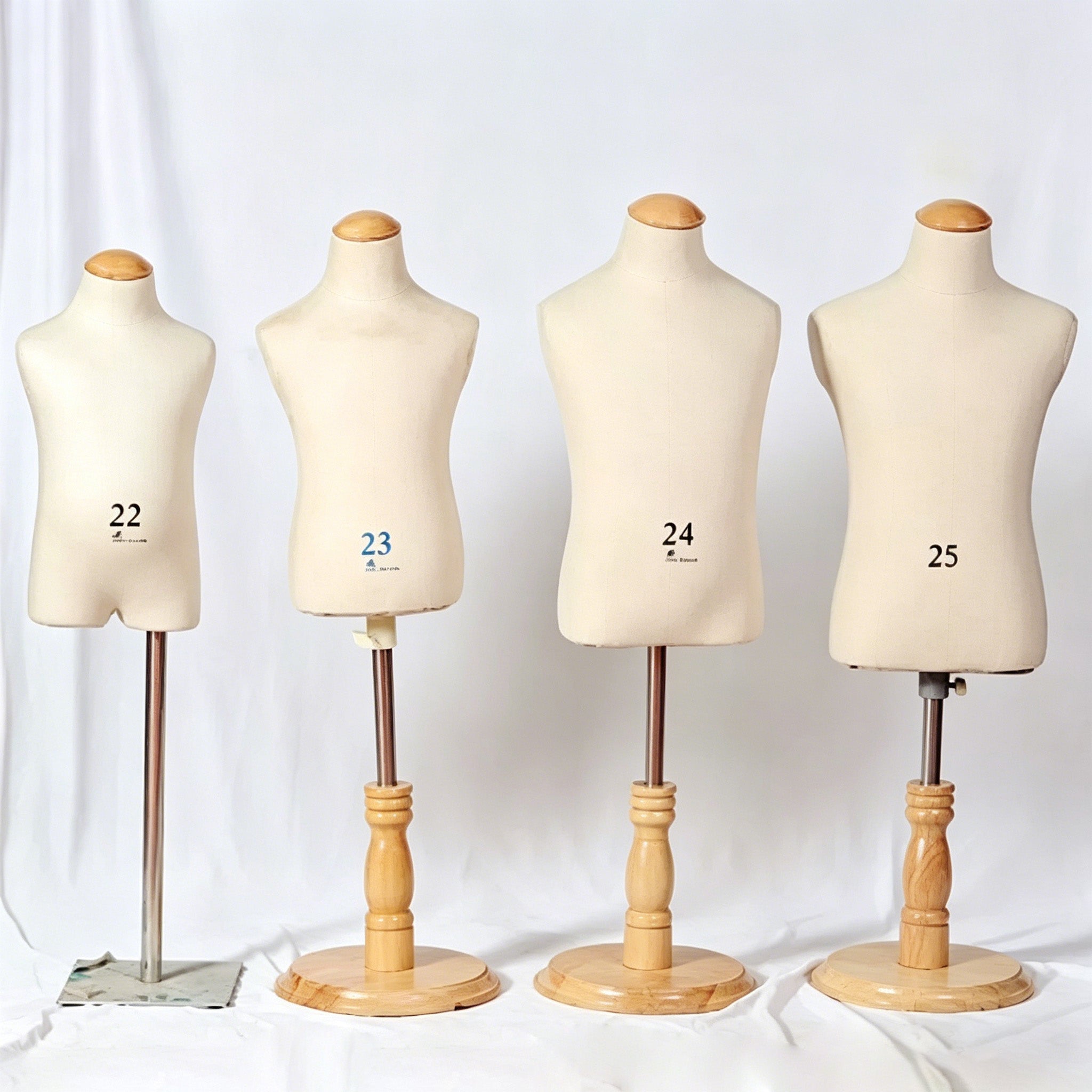 Children's Pinnable Dress Form | Adjustable Kids Tailor Mannequin (Global Standard Sizing)