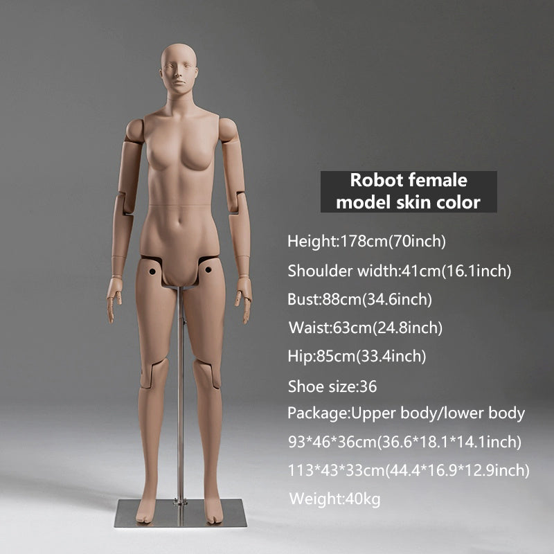 Flexible Model Male/Female/Kids - Posable stylish Full-Body Mannequin | JELIMATE