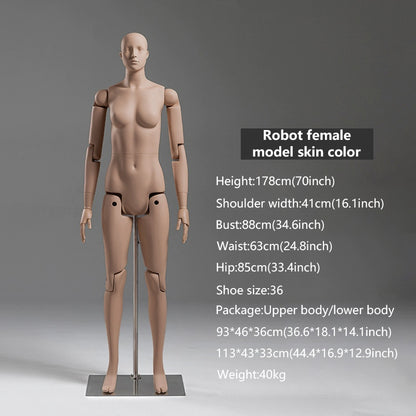 Flexible Model Male/Female/Kids - Posable stylish Full-Body Mannequin | JELIMATE