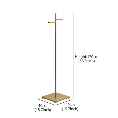 Jelimate Appendiabiti Appendiabiti in Metallo Nero Bianco Argento Oro Moda, Appendiabiti in Metallo da 180 cm, Scaffale per Negozio di Abbigliamento per Donna Bambino Uomo, Appendiabiti per Esposizione