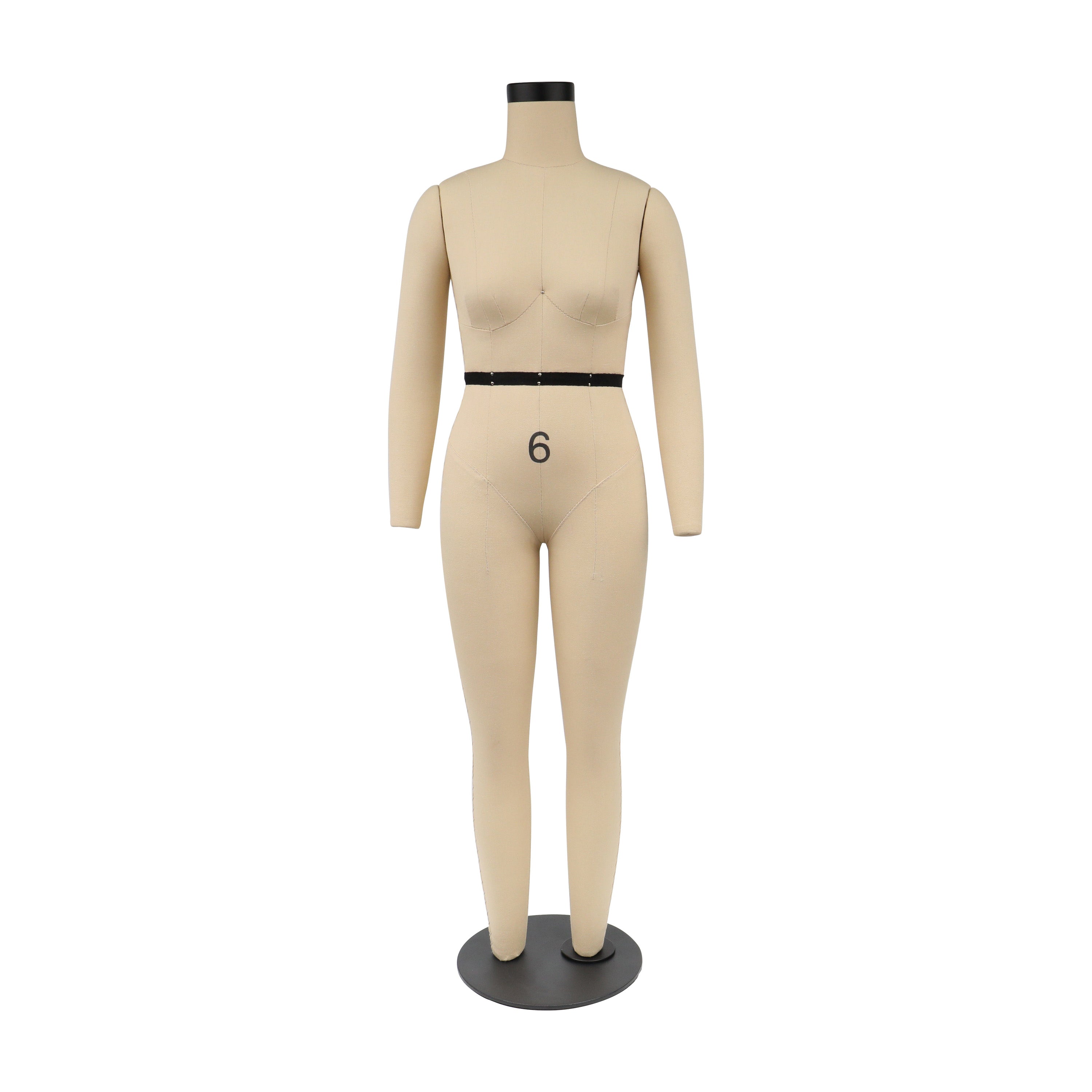 Professional Full Body Dress Form - Half Scale Female Mannequin with Legs (77cm, US Size 6)