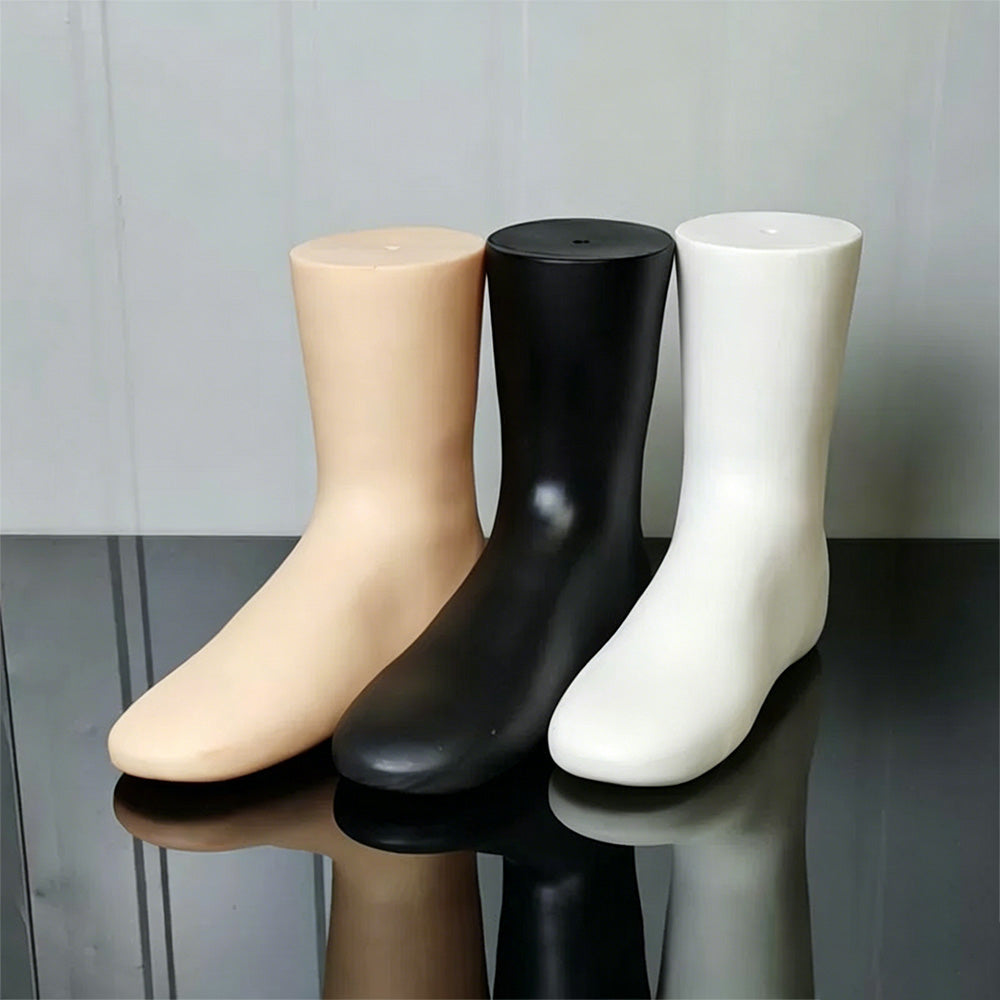 JELIMATE Foot Mannequin Display Model for Socks & Shoes | Male & Female