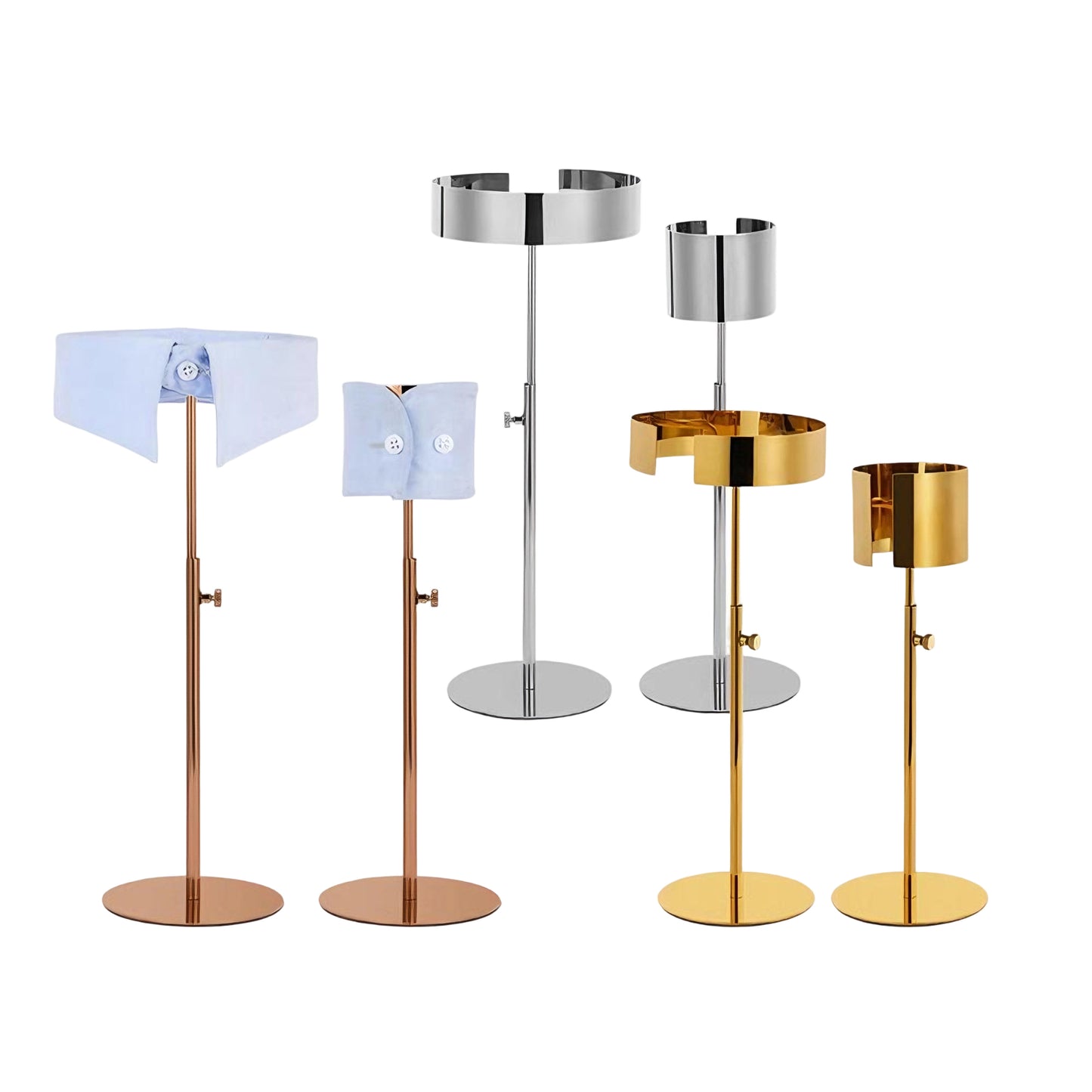 Adjustable Cuff & Collar Display Stand | JELIMATE