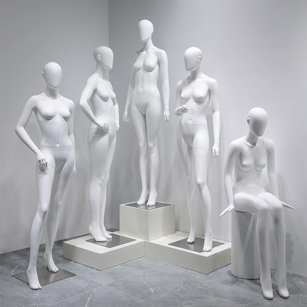 JELIMATE Female Full Body Mannequin | 21 Styles | Luxury Boutique Display Dress Form