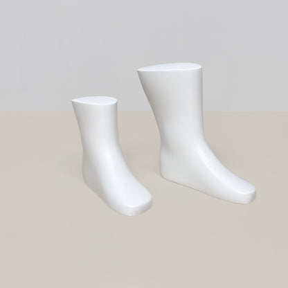 Mannequin Foot Display Props | Male Female Kids Fiberglass Foot Model for Sock & Shoe Store