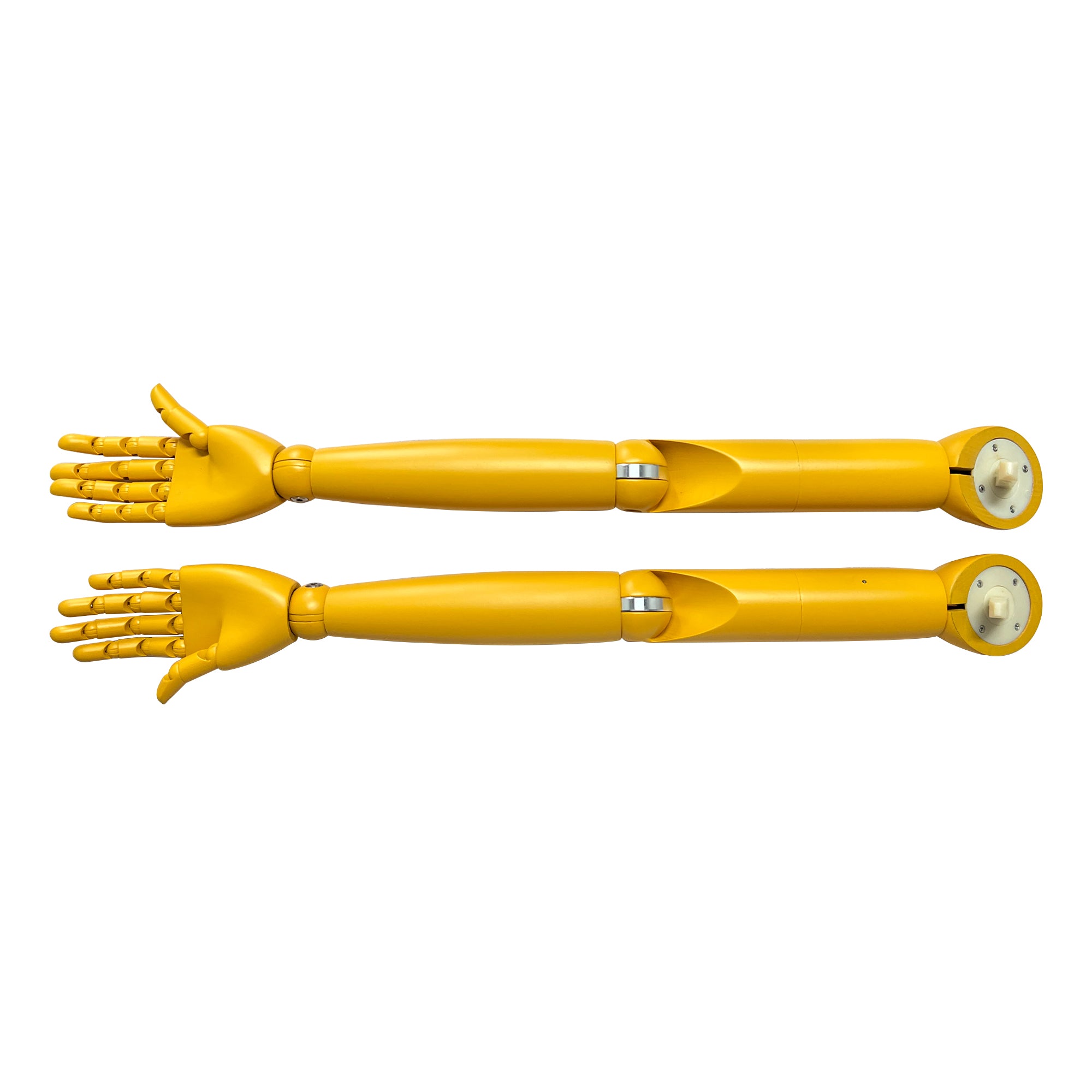 Jelimate Movable Colorful Wooden Mannequin Hand Dress Form,Female Mannequin Arms Wood Hand Model,Jewelry Display Mannequin Hand Stand