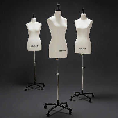 Professional Dress Form for Pattern Making - 3D Tailoring Mannequin (Multiple Sizes)