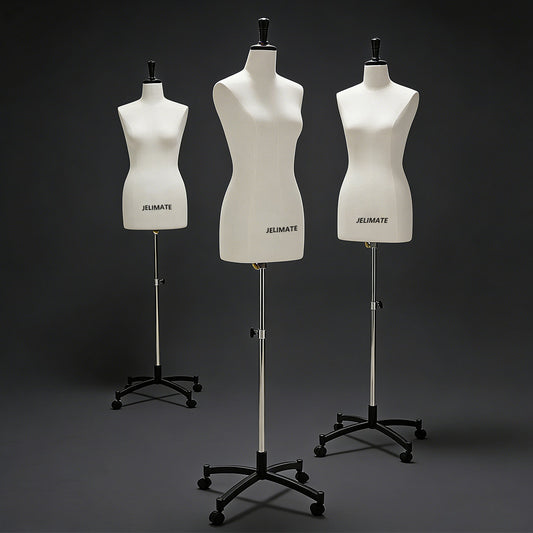 Professional Dress Form for Pattern Making - 3D Tailoring Mannequin (Multiple Sizes)