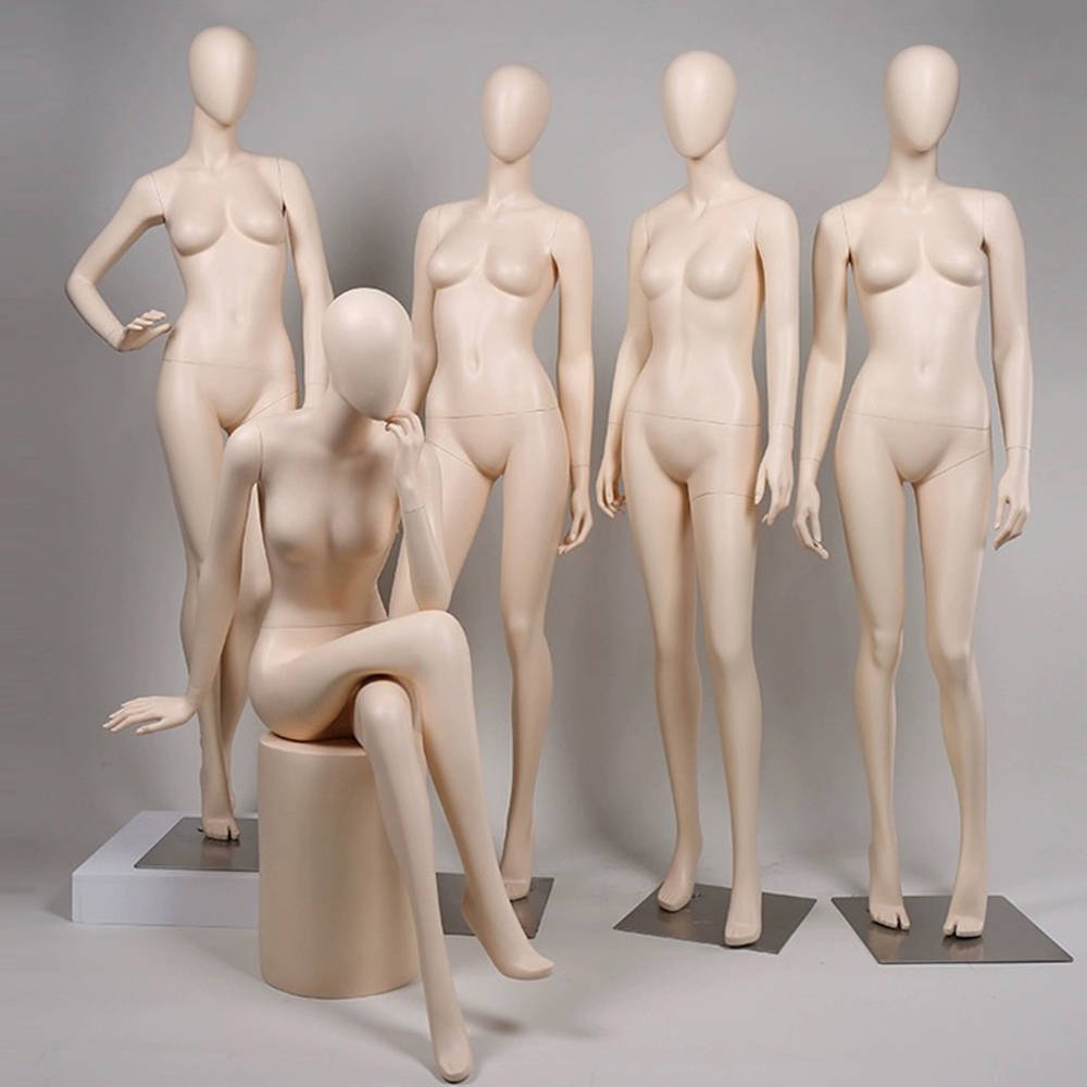 Jelimate Luxury Female Full Body Mannequin,Women Full Body Dress Form Mannequin,Female Full Body Display Mannequin,Bridal Store Wedding Dress Mannequin,Clothing Store Clothing Display Model JMFF07