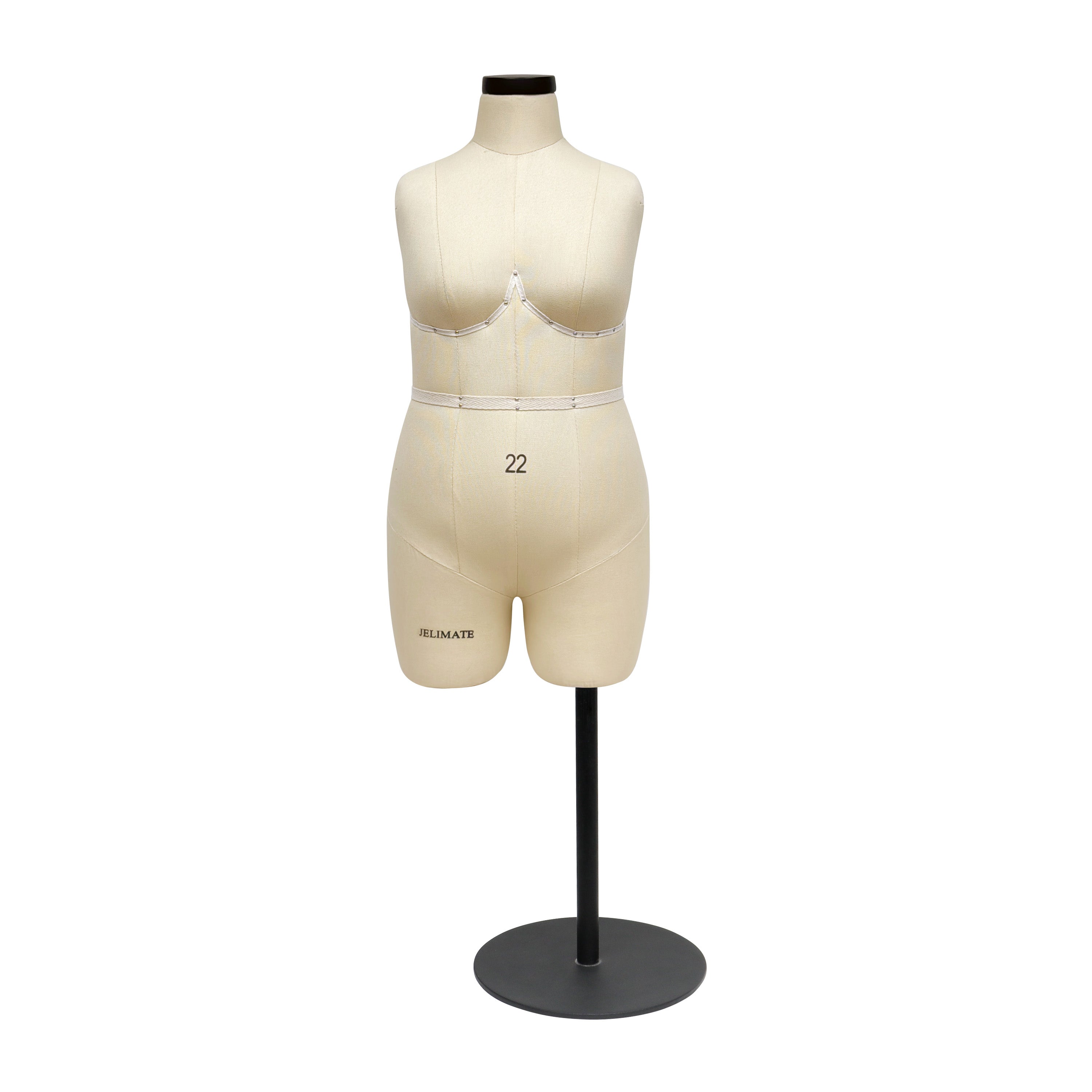 JELIMATE Studio | Plus Size Half Scale Dress Form (Size 22)