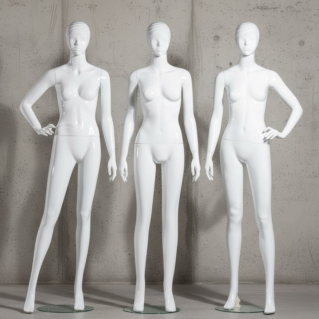 Premium Female Full Body Mannequin - Elegant Retail Display Model