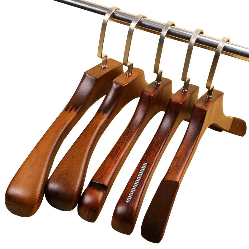 Premium Solid Wood Non-Slip Hangers: Elevate Your Closet Organization