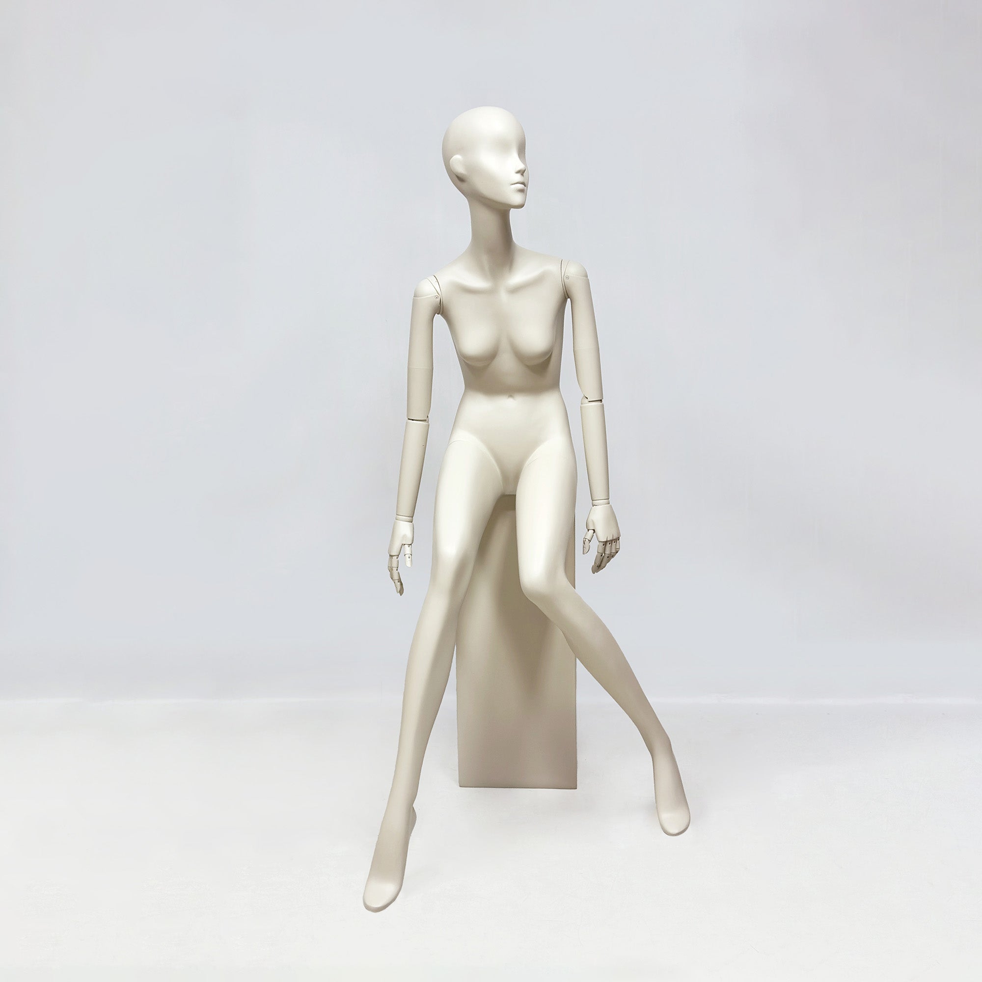 Professional Seated Display Mannequin - Boutique, Studio & Department Store Use