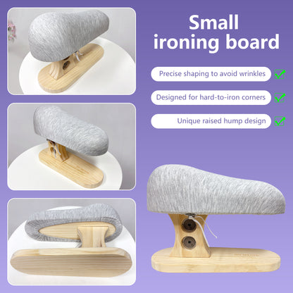 JELIMATE 2-in-1 Tailor's Bust & Sleeve Ironing Board – Professional Garment Shaping & Pressing Tool