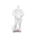 Plus Size Male Full Body Mannequin - European American Style for Large Size Clothing Display
