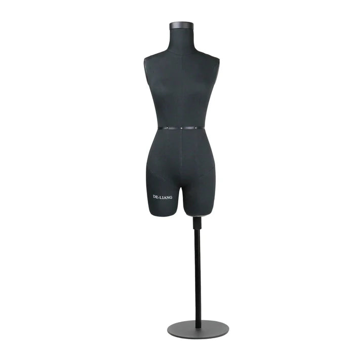 JELIMATE Half  scale Dress Form - Beige Female mini sewing mannequin (size 6-8-10-12-14-16)