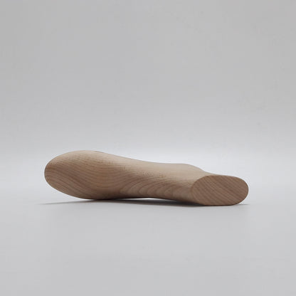JELIMATE Wooden Foot Mannequin Flat & High Heel Beech Wood Shoe Sock Display Prop
