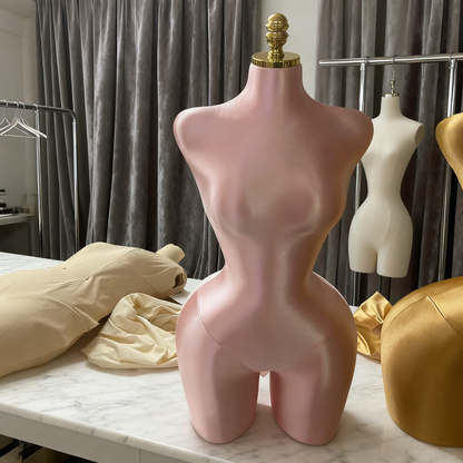 Jelimate Female big butt mannequin Plus Size,Fully Pinnable Bbl Mannequin, Elegant S Shape Curvy Mannequin