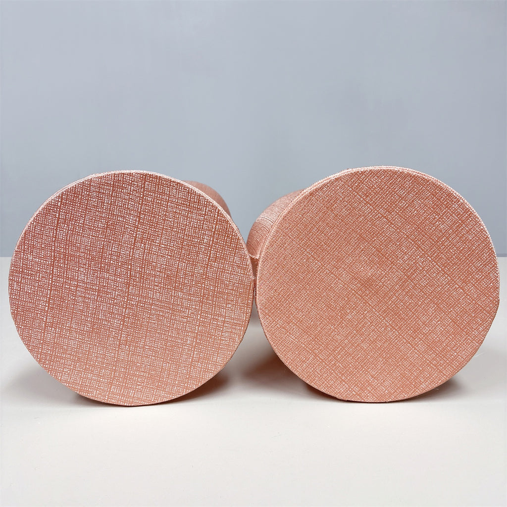 Pearl Pink Foam Mannequin Head - Needle-Insertable Display for Hats, Wigs & Jewelry