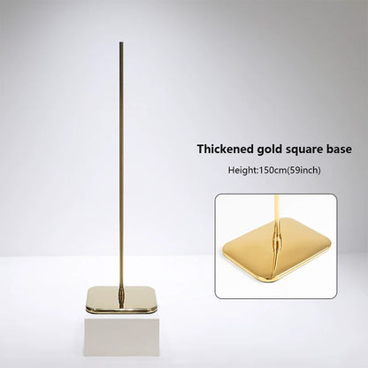 JELIMATE Half Body Mannequin Stand Base | Stainless Steel Retail Display Pole Stand