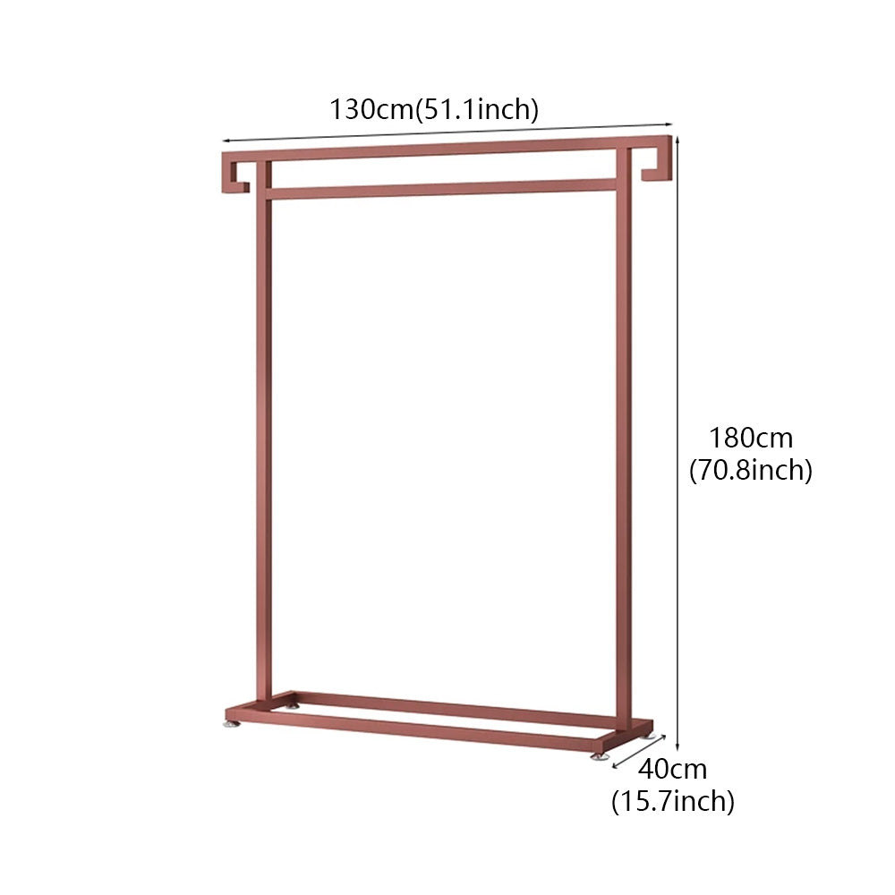 JELIMATE Floor Standing Clothing Display Rack | Boutique Garment Hanger Rack Stand