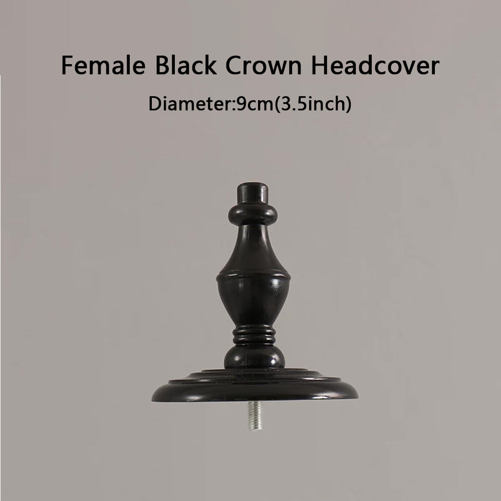 Mannequin Head Cap Replacement Top Cover Gold Silver & More | JELIMATE