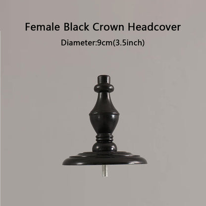 Mannequin Head Cap Replacement Top Cover Gold Silver & More | JELIMATE