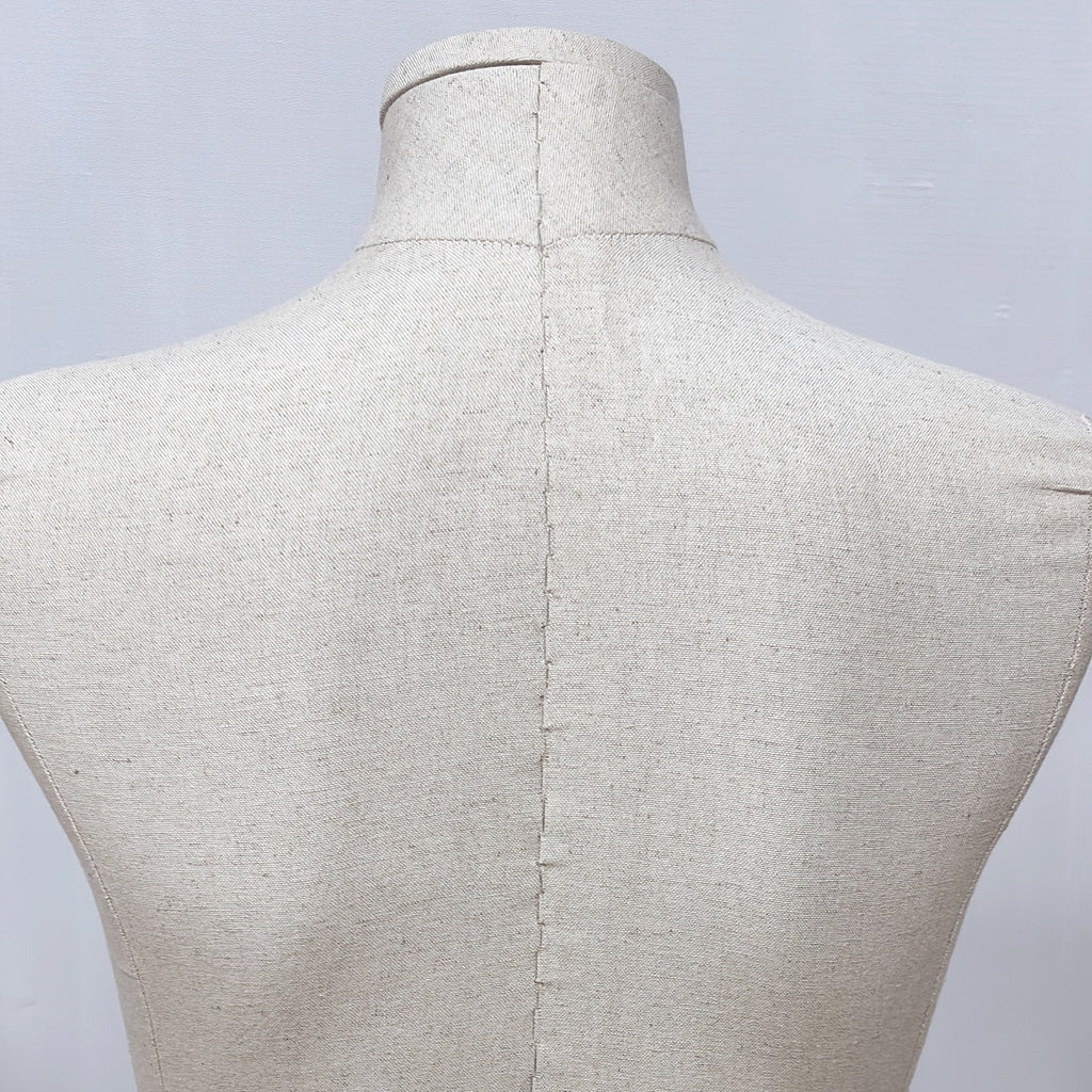 JELIMATE Half Body Mannequin Torso, Linen Dress Form for Lingerie Underwear Display