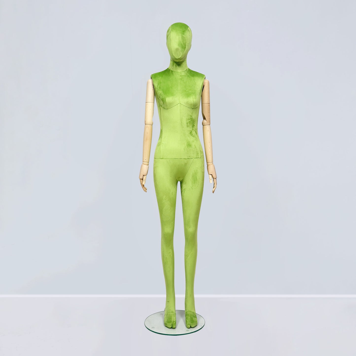 Colorful Female Full Body Mannequin - 71.6" Premium Fiberglass Adjustable Display Mannequin