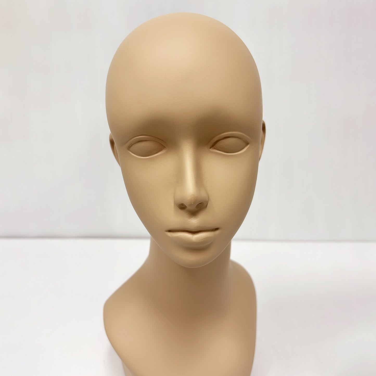 JELIMATE Mannequin Head for Wigs Hats Scarves, Male Female Fiberglass Wig Display Head