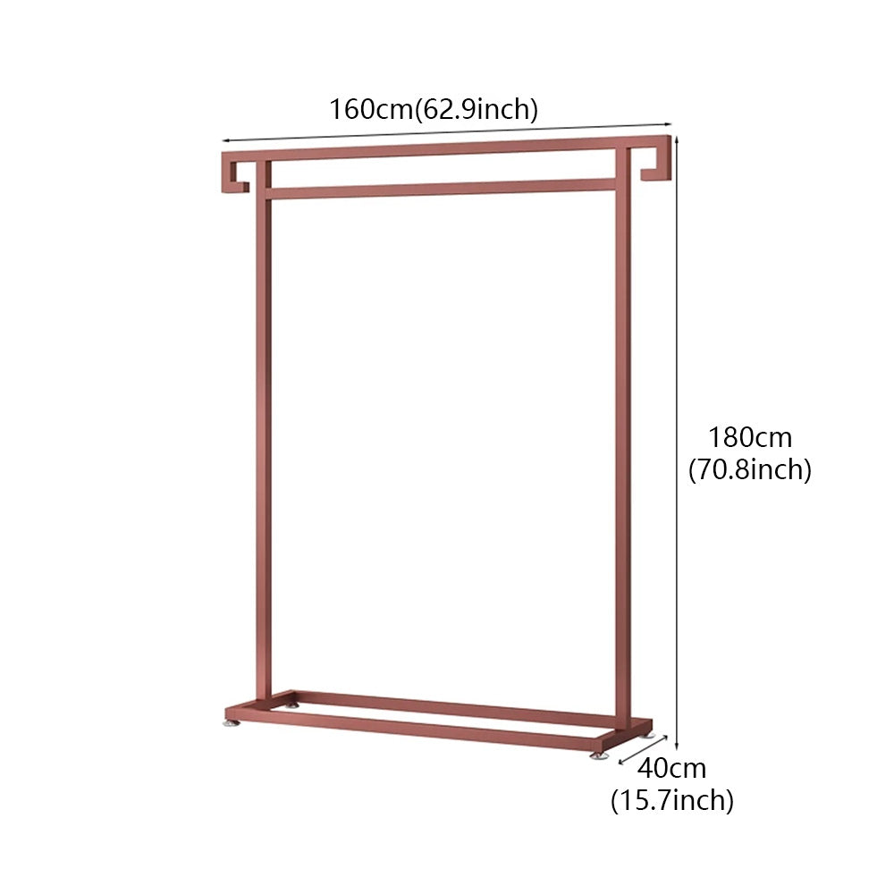 JELIMATE Floor Standing Clothing Display Rack | Boutique Garment Hanger Rack Stand