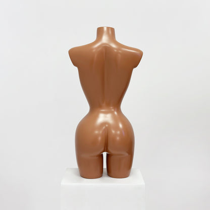 JELIMATE Female Torso Mannequin with Bust & Slim Waist – Lingerie & Swimwear Display Form