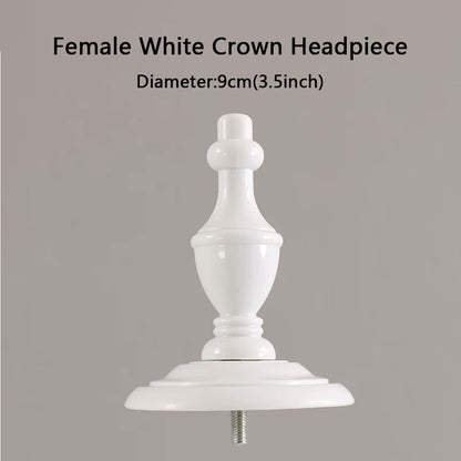 Mannequin Head Cap Replacement Top Cover Gold Silver & More | JELIMATE