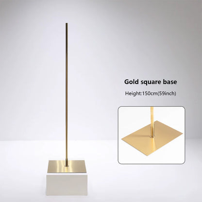 JELIMATE Half Body Mannequin Stand Base | Stainless Steel Retail Display Pole Stand