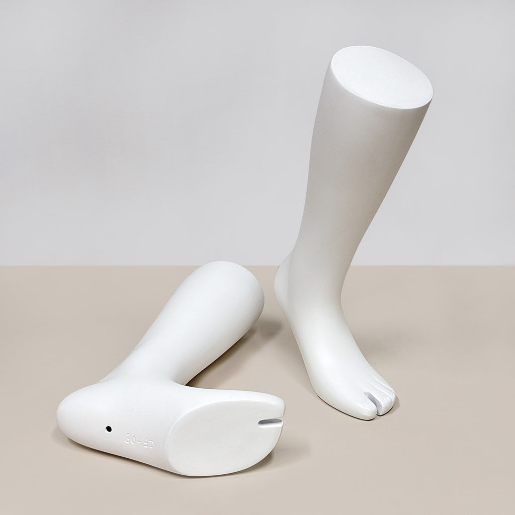 Mannequin Foot Display Props | Male Female Kids Fiberglass Foot Model for Sock & Shoe Store